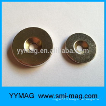 N45H Grade Neodymium Magnet Annulaire aimant permanent générateur